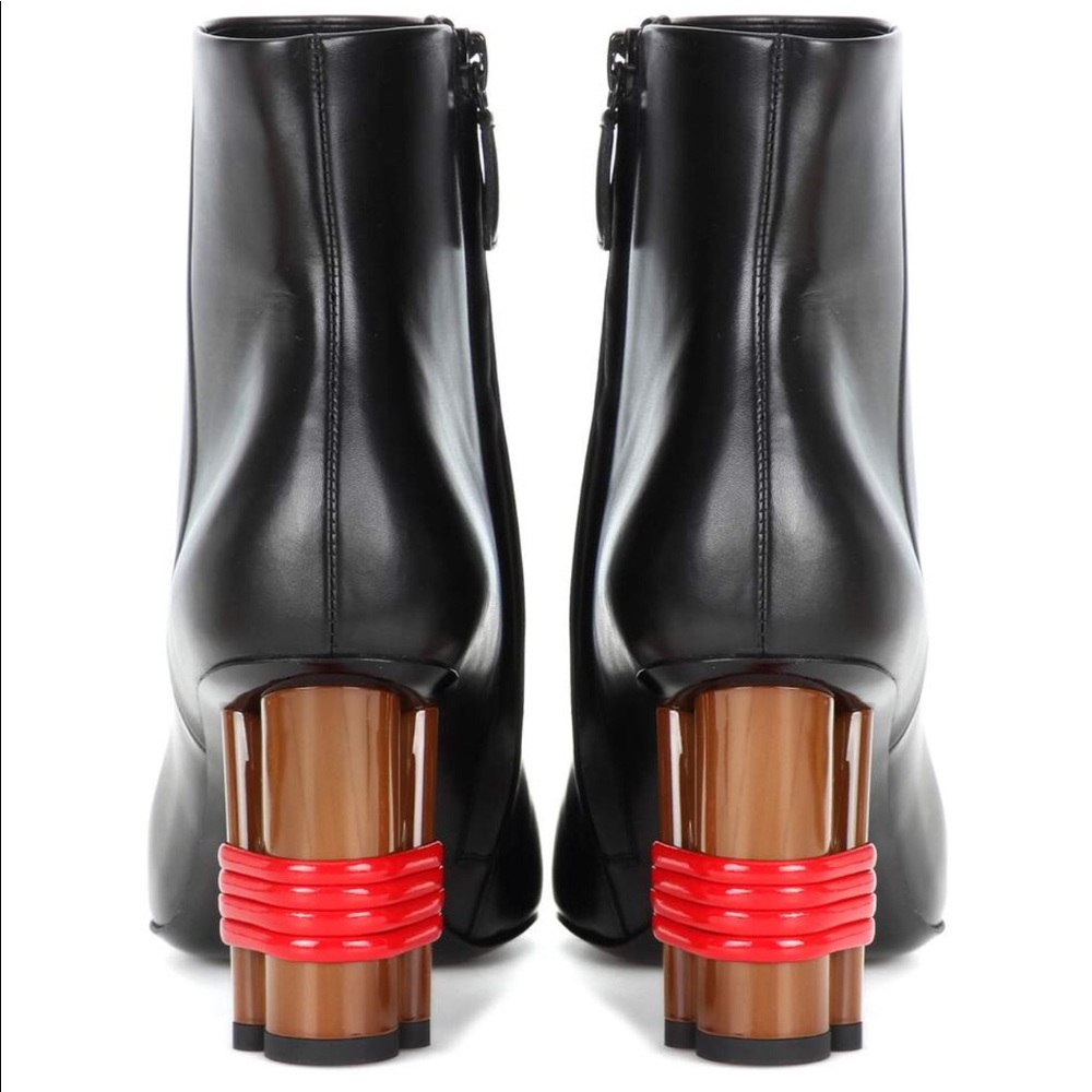 New Balenciaga Peep Toe Ankle Boots - Picture 8 of 8